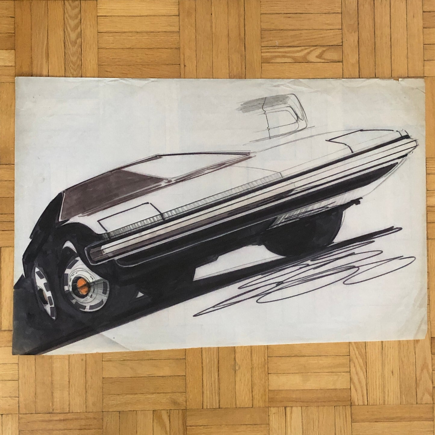 Styling Concept Automobile Illustration Art Drawing Sketch Design