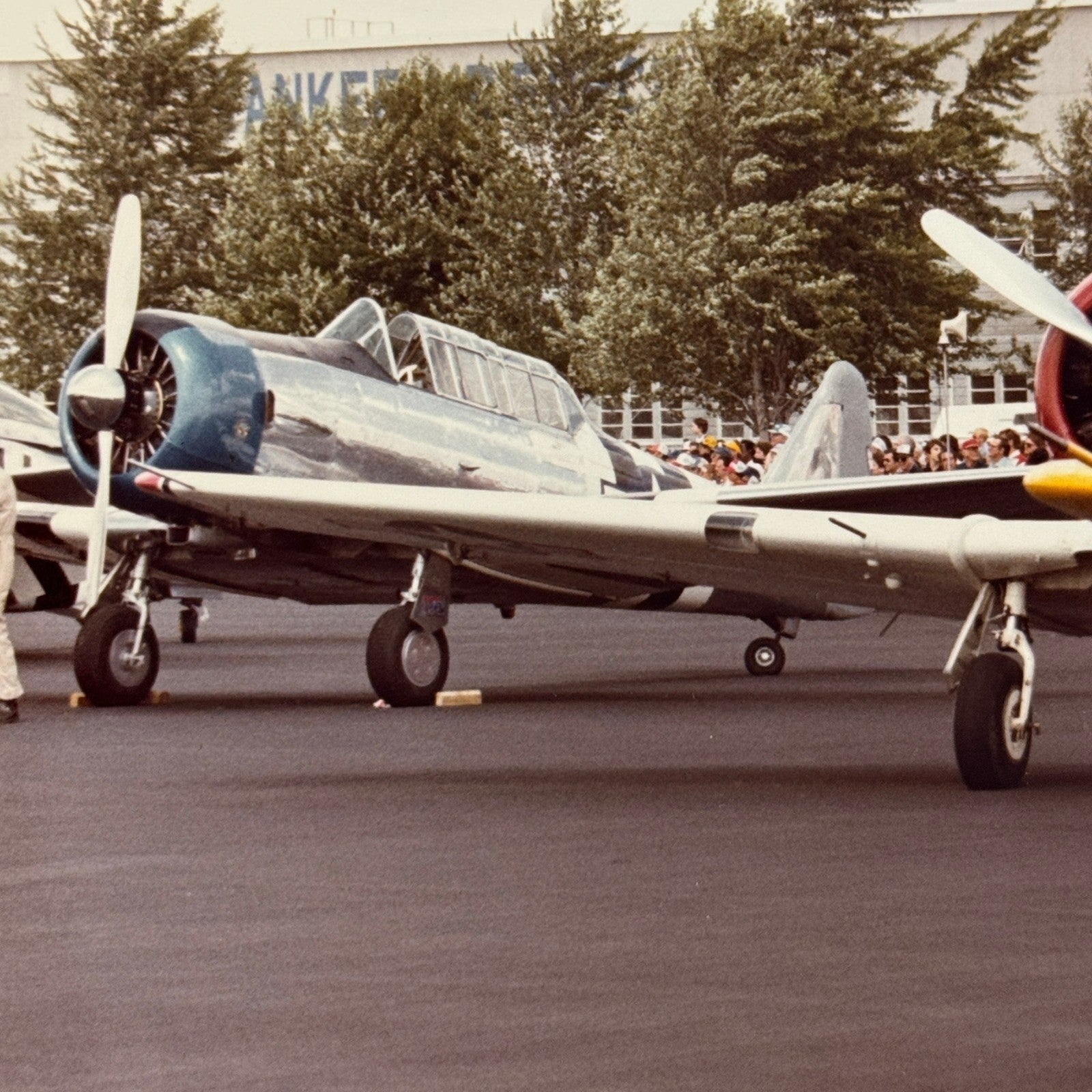 Vintage US Military Aircraft Airshow Photo Large Aviation Photograph Air Force