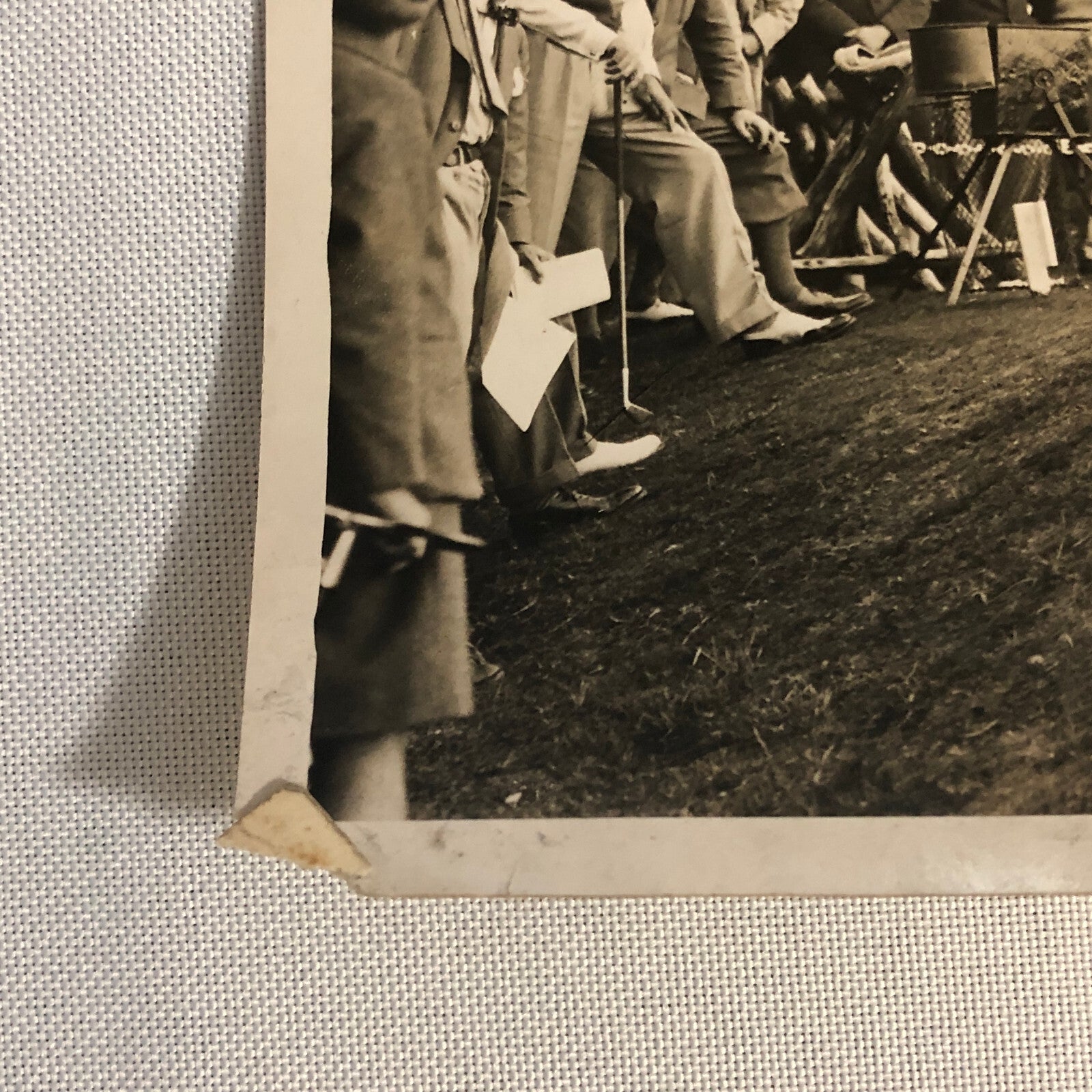 Press Photo Photograph Golf Golfer Tournament Alf Padgham Purley Downs 1933 LNA