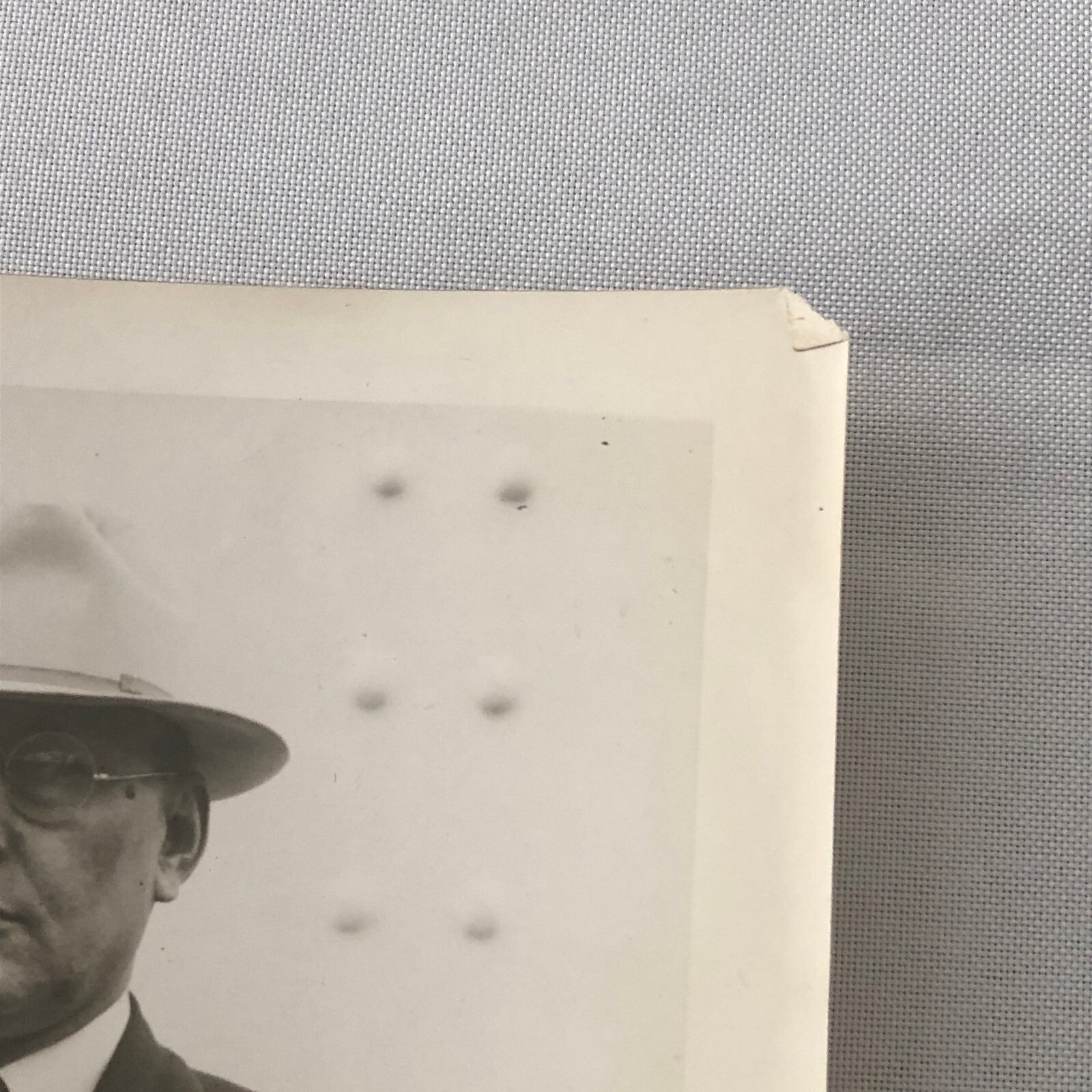 Press Photo Photograph Carlisle Tire and Rubber Company President SS Paris Ship