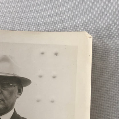 Press Photo Photograph Carlisle Tire and Rubber Company President SS Paris Ship