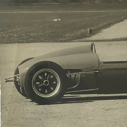 Vintage Racing Car Photo Photograph Print - Grand Prix ? Swedish Press Photo