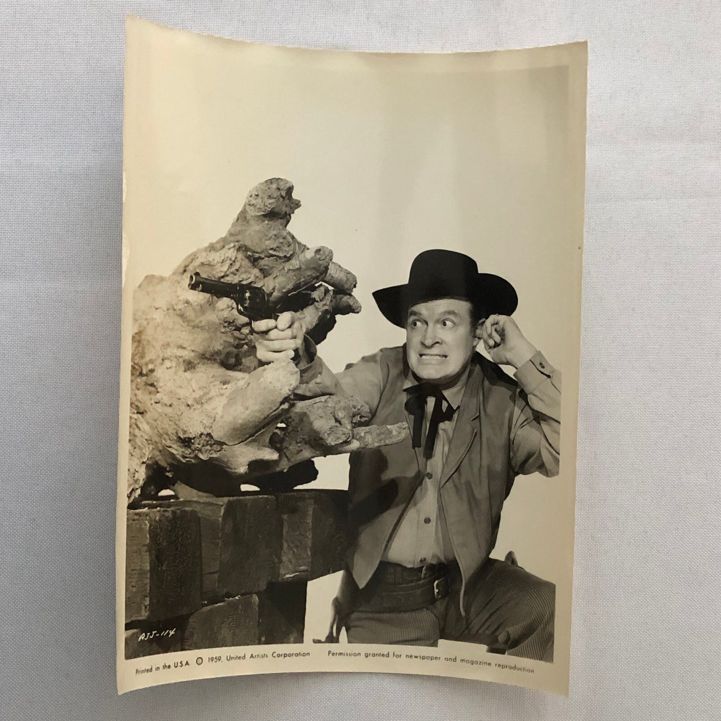 Movie Press Photo Photograph Bob Hope Western 1959 Universal Artists Corporation