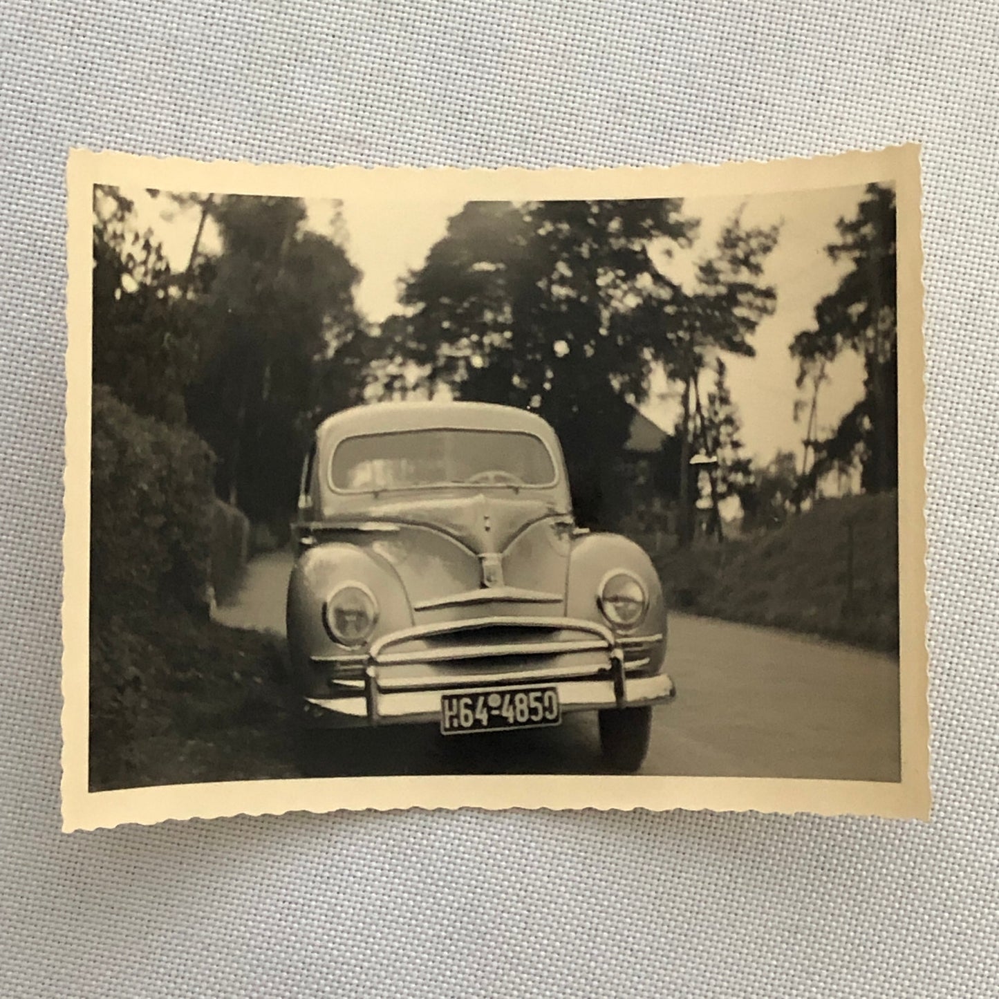 Vintage Photo Photograph Car Automobile Taunus ? Lot of 3 - Tag AL22SM2