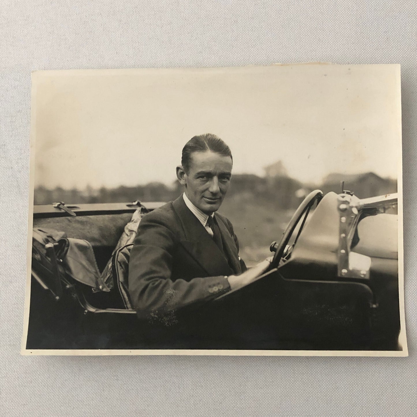 Vintage Car Automobile Photo Photograph Print Lot of 2 - Tag REA22E4
