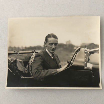 Vintage Car Automobile Photo Photograph Print Lot of 2 - Tag REA22E4