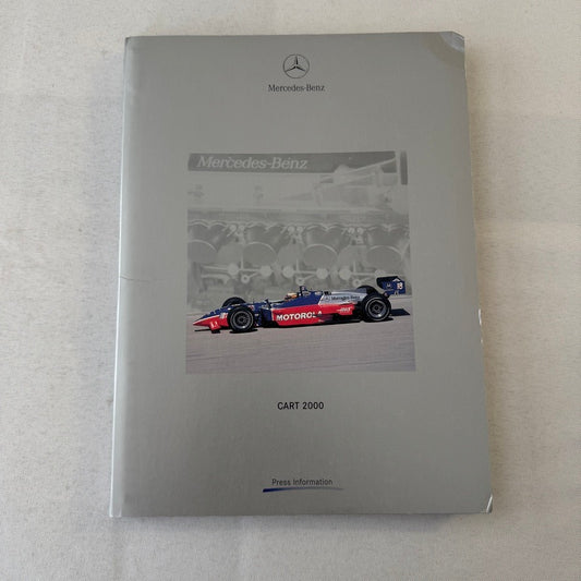 2000 Mercedes Benz Marlboro CART Racing Press Kit Tony Kanaan Michel Jourdain