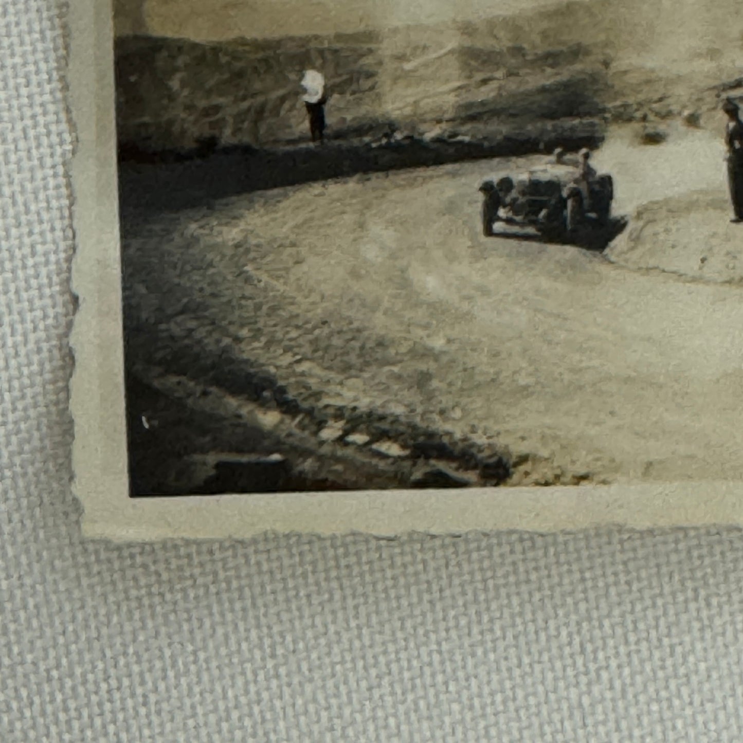 Vintage Racing Car Photo Photograph Early Automobile Motorsport