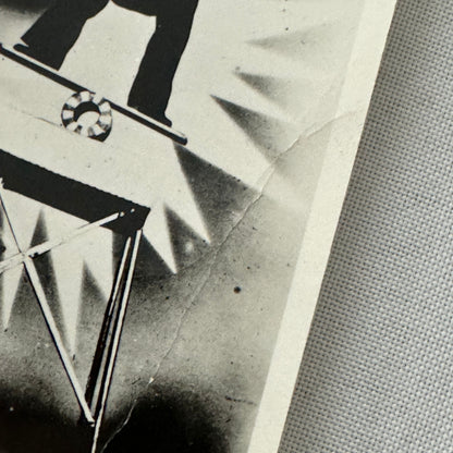 Vintage Circus Performer Acrobat Balancing Act Photo Photograph Will Gomez