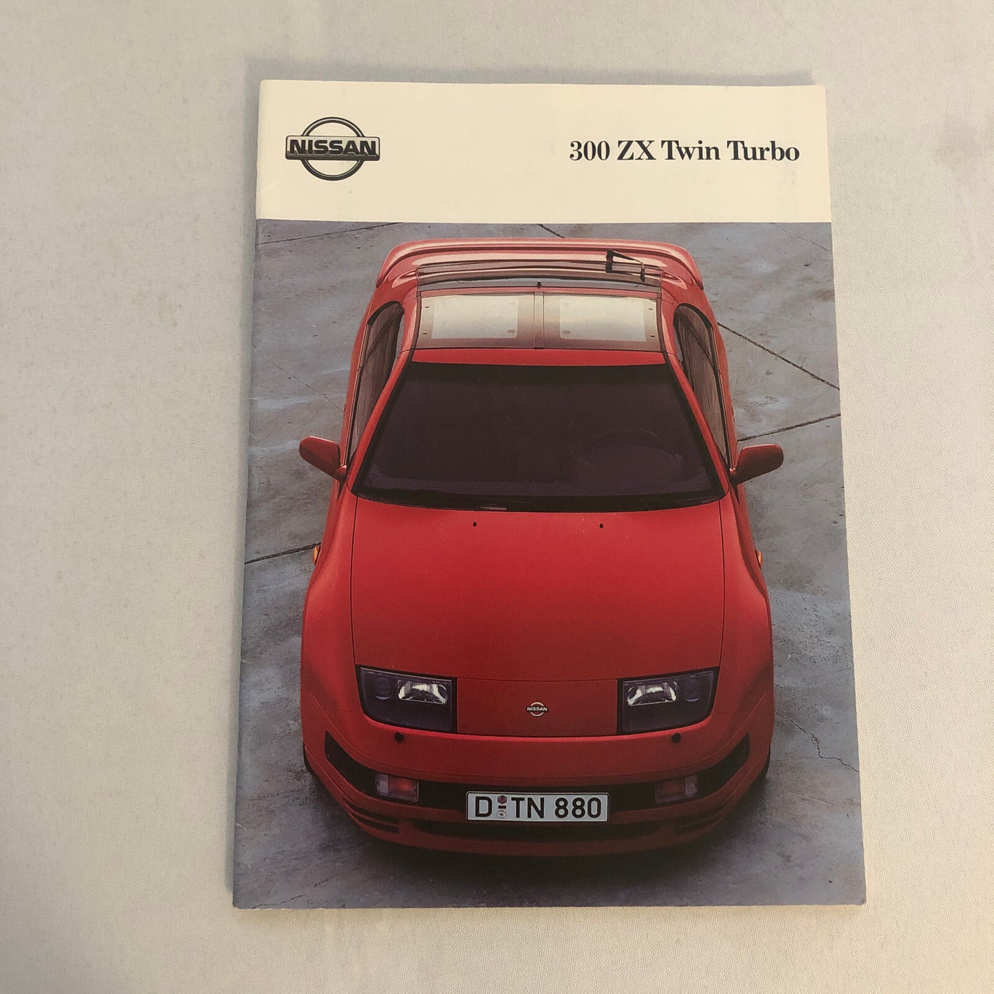 Nissan 300ZX Twin Turbo Sales Brochure Catalog German Text European 300 ZX Z
