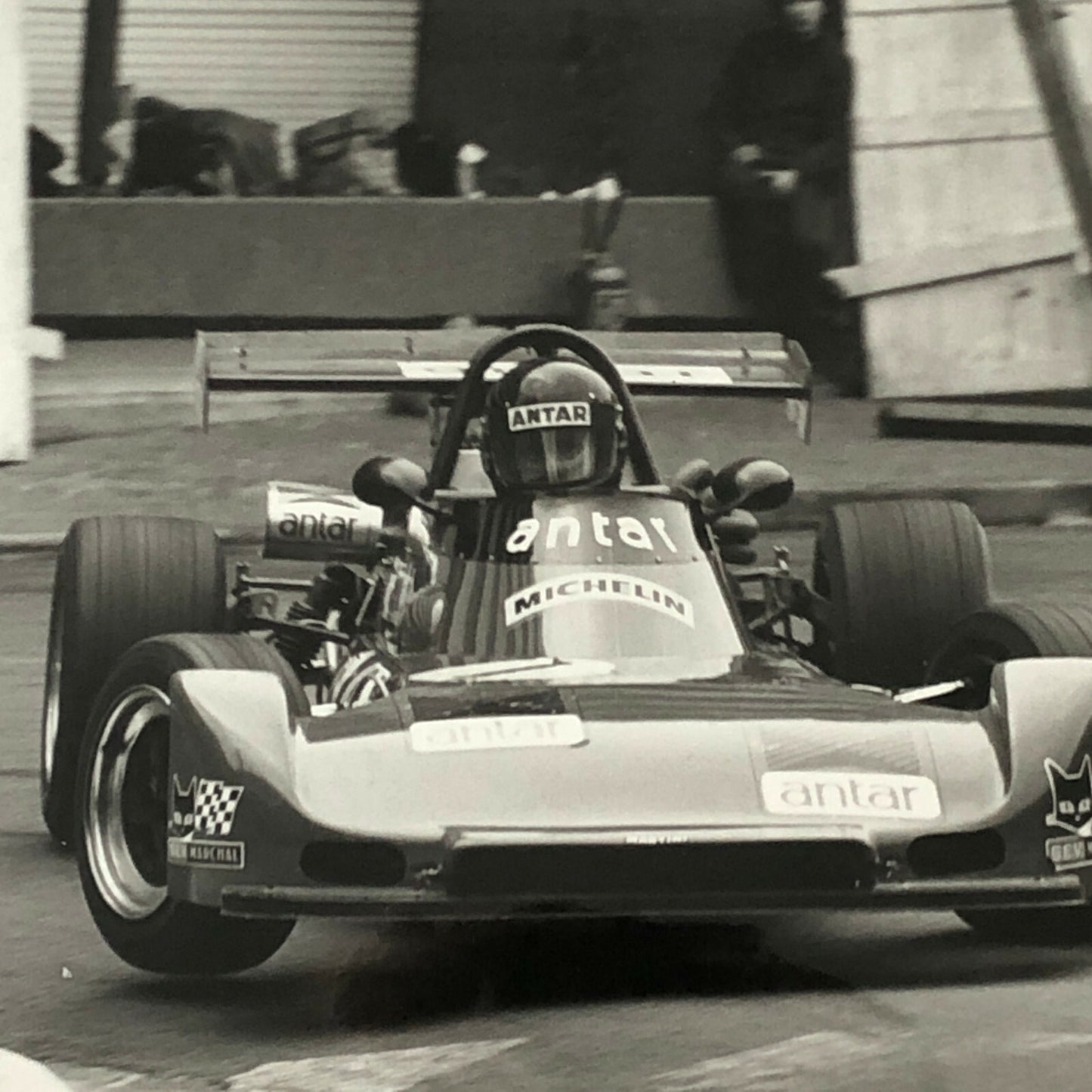 Vintage 1975 Formula 2 F2 Racing Photo Photograph Pau Grand Prix Driver Car