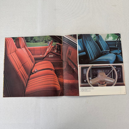 1982 Chevrolet Citation Car Sales Brochure Catalog Chevy X11 X-11