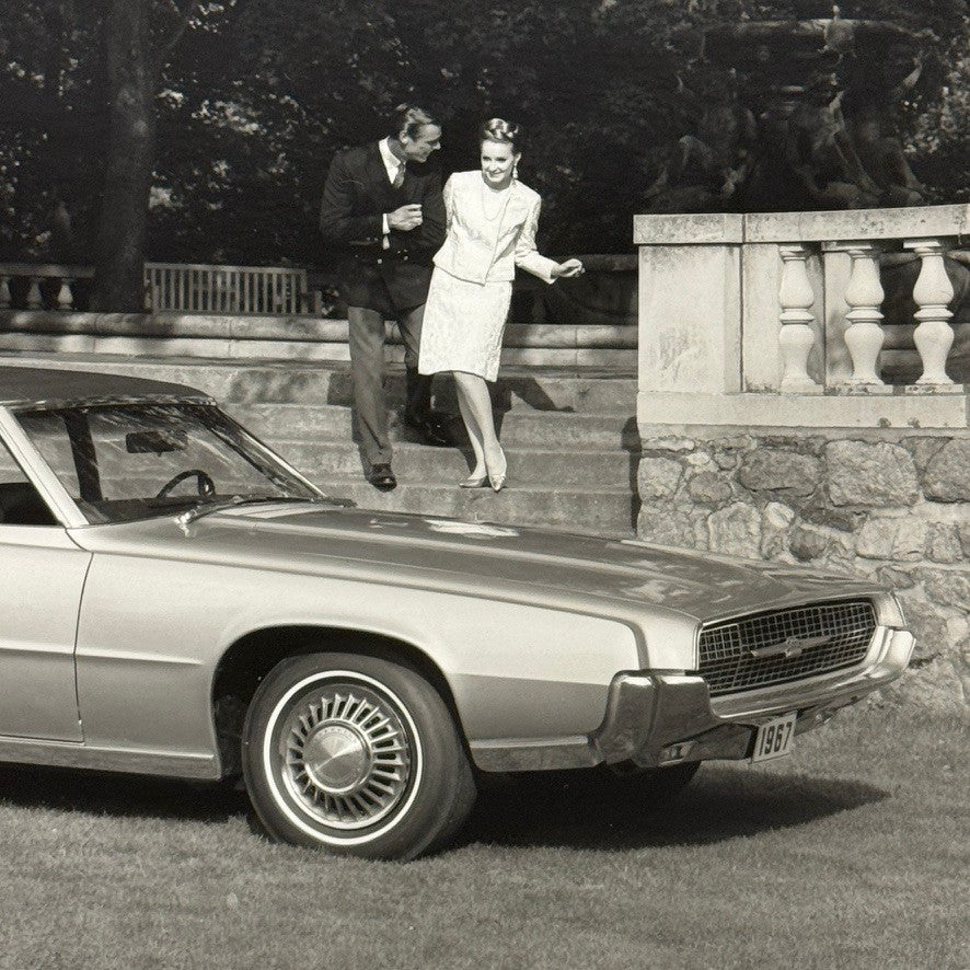 Vintage Ford Thunderbird Car Automobile Photo Photograph Modern Print
