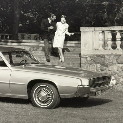 Vintage Ford Thunderbird Car Automobile Photo Photograph Modern Print