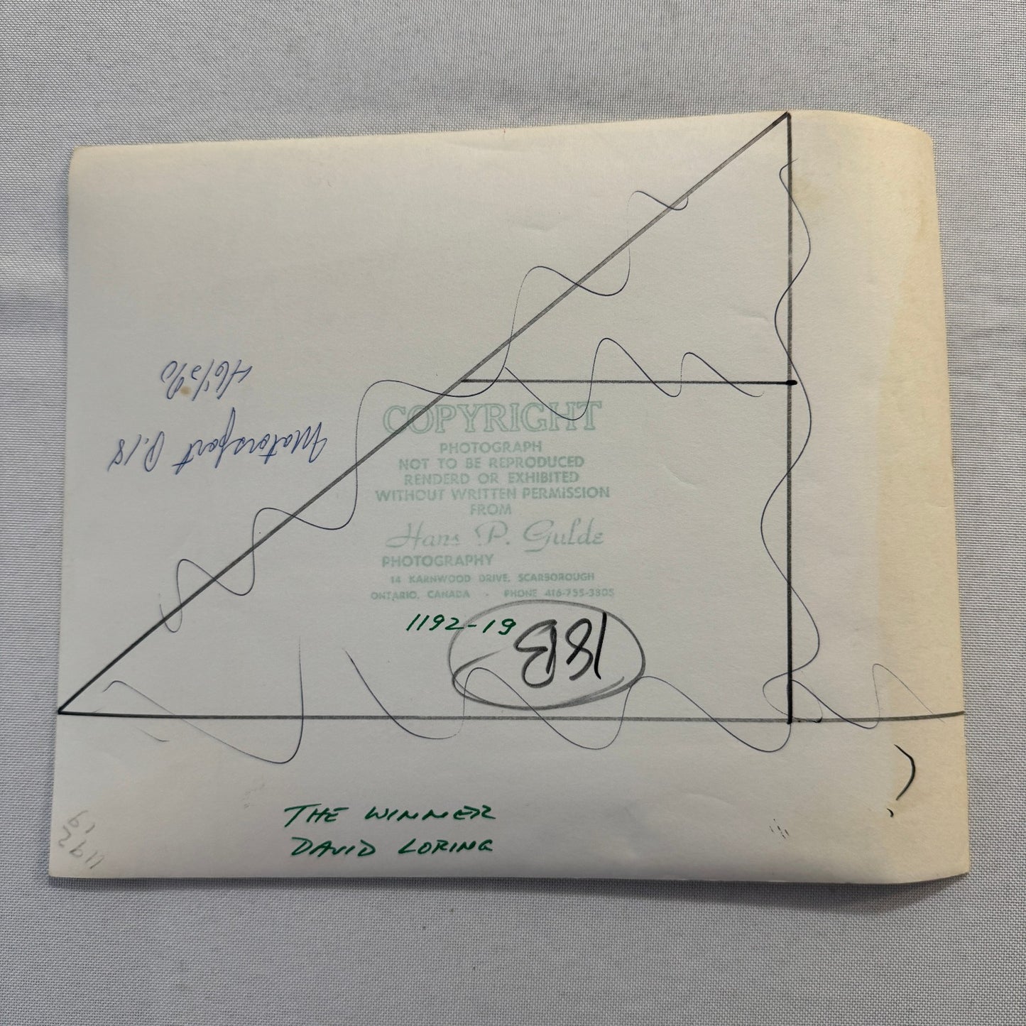 Vintage Car Racing Photo David Loring Race Driver Press Photograph Print