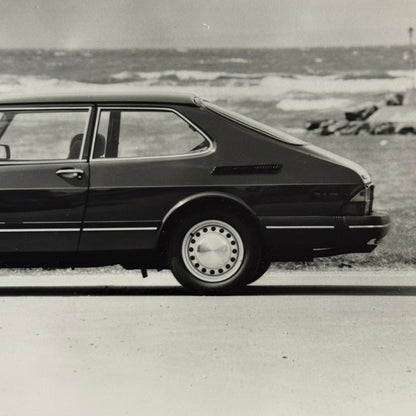 1988 Saab 900C Car Factory Photo Photograph Vintage Saab 900 C Print