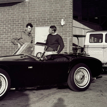 Carroll Shelby Cobra Car Photo Photograph Vintage Image Modern Print