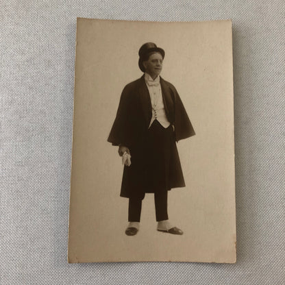 Circus Performer Real Photo Postcard Post Card RPPC Photograph French