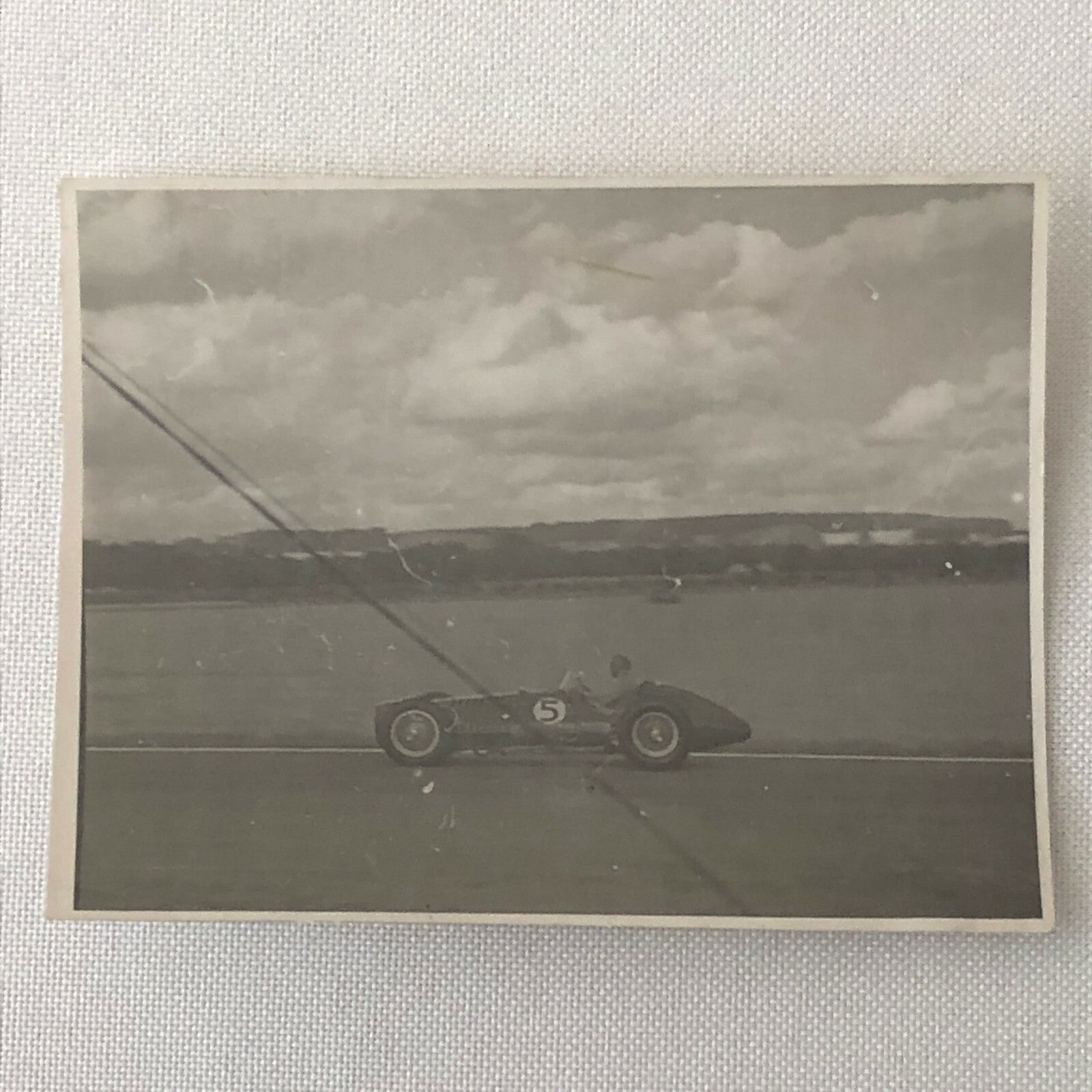 Vintage Racing Car Photo Photograph Print - Goodwood Trophy BRM Car Gonzales 