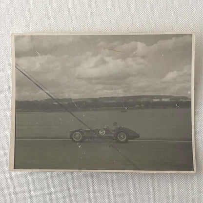 Vintage Racing Car Photo Photograph Print - Goodwood Trophy BRM Car Gonzales 