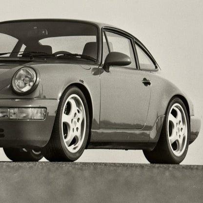 Porsche 911 Carrera RS Car Factory Press Photo Photograph Print Vintage