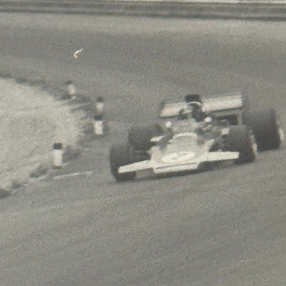 Vintage Racing Photo 1971 Austrian Grand Prix Race Tim Schenken