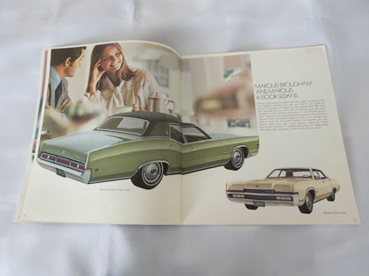 1970 Mercury Sales Brochure Catalog Marquis Marauder Monterey