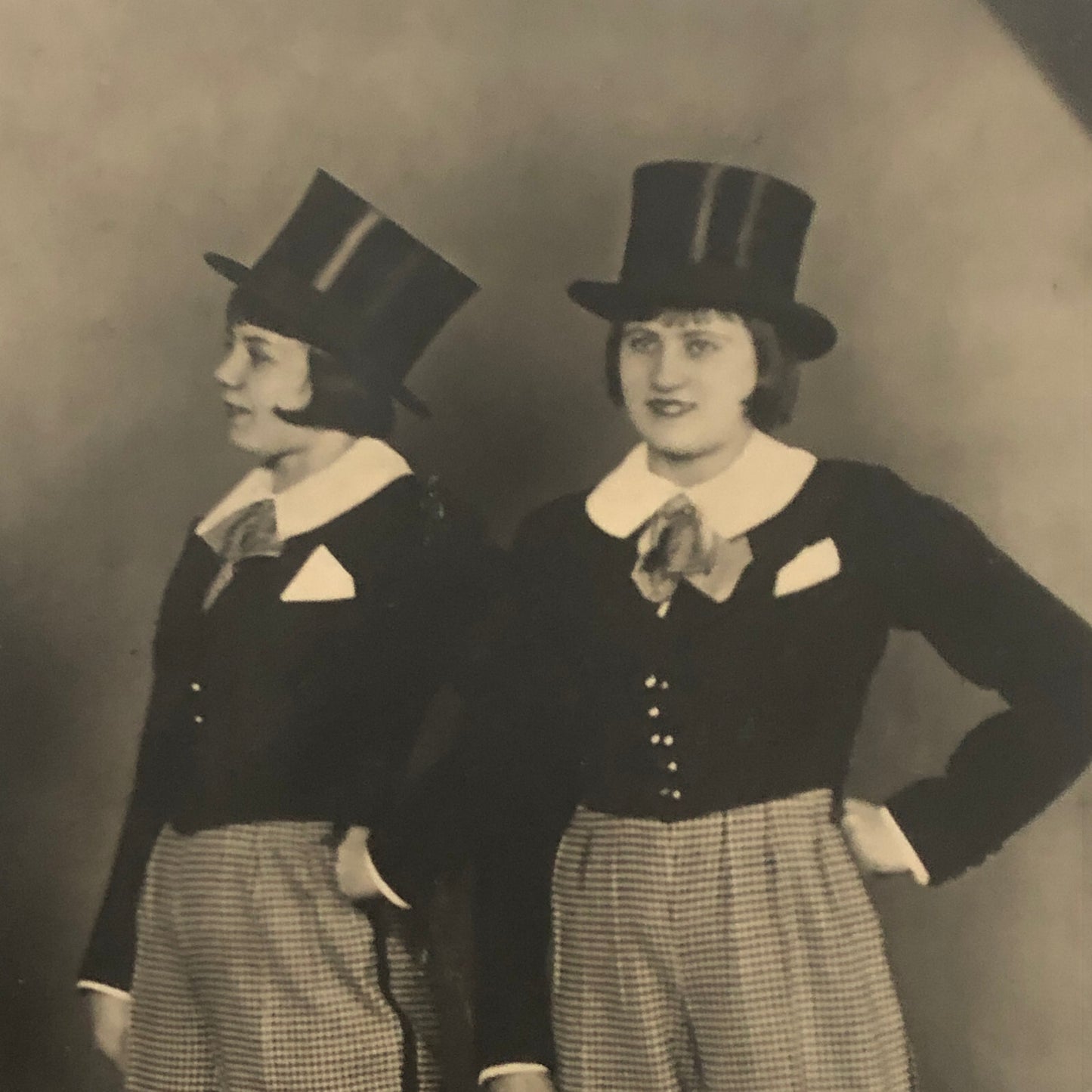 Circus Performer Troupe Acrobats in Costume Photo Photograph Vintage