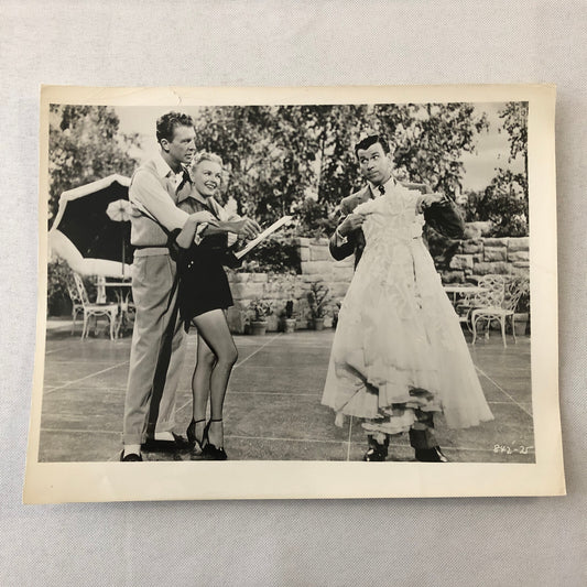 Vintage Movie Still Photo Photograph Print Dan Dailey Dennis Day June Haver