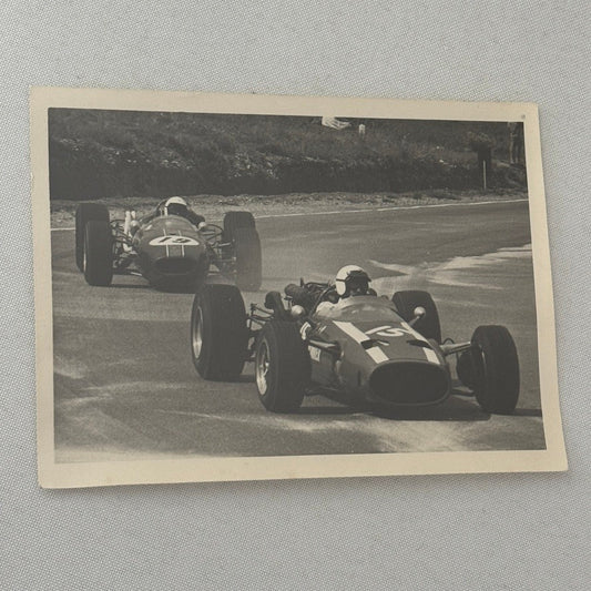 Vintage Racing Photograph Motorsport Magazine Race Photo