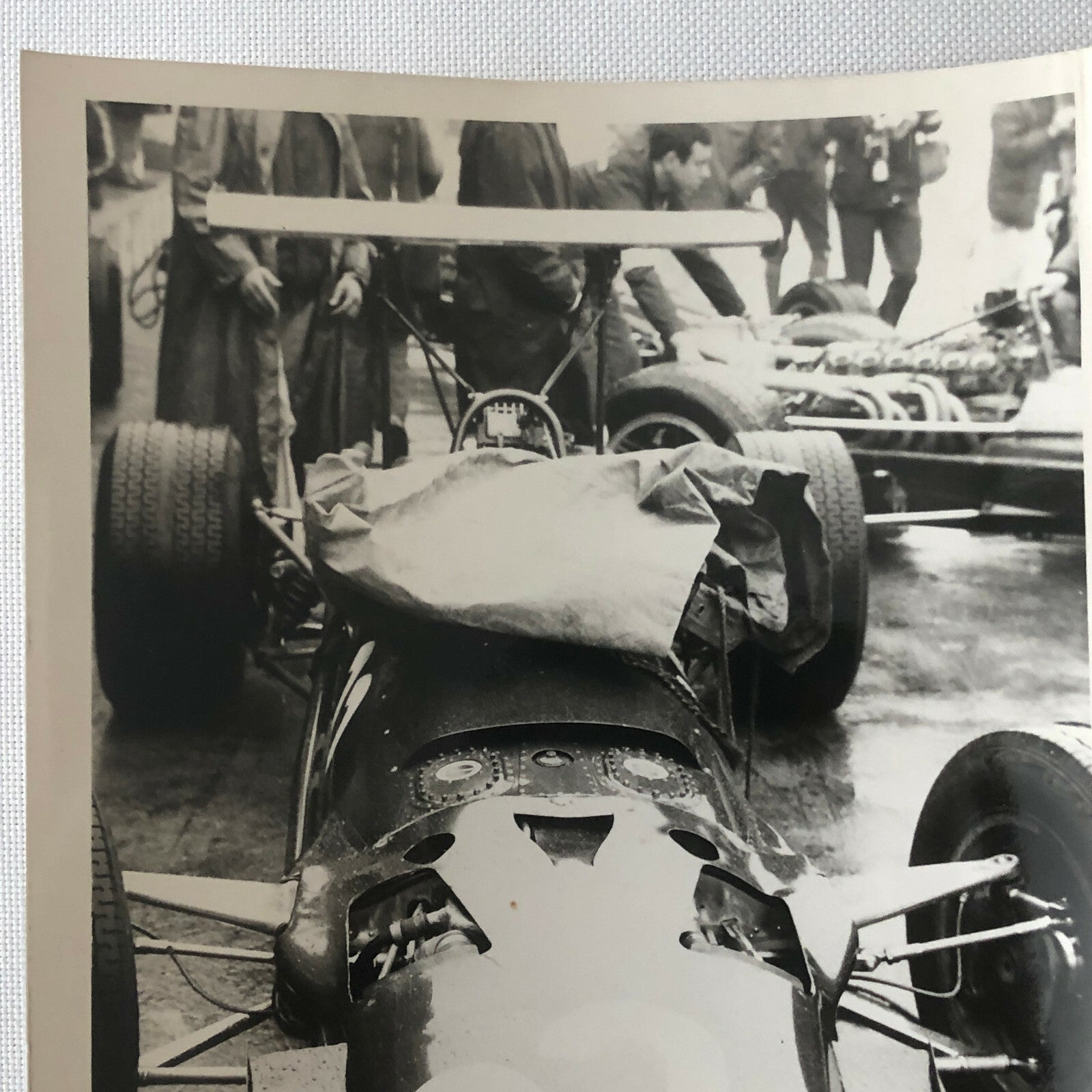 Vintage Racing Car Photo Photograph Print Motorsport