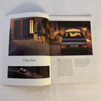 Vintage Saab 900 Car Sales Brochure Catalog 900 Cabriolet 900 Turbo 16S DUTCH