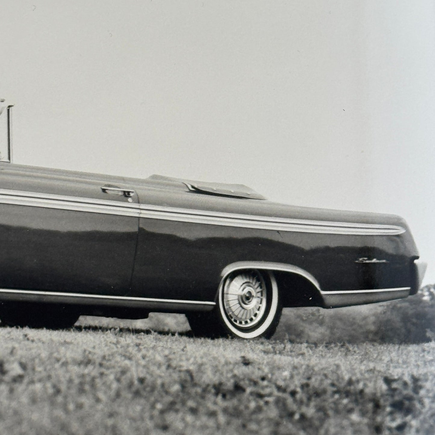 1962 Ford Galaxie 500 Sunliner Convertible Factory Press Photo Photograph Print