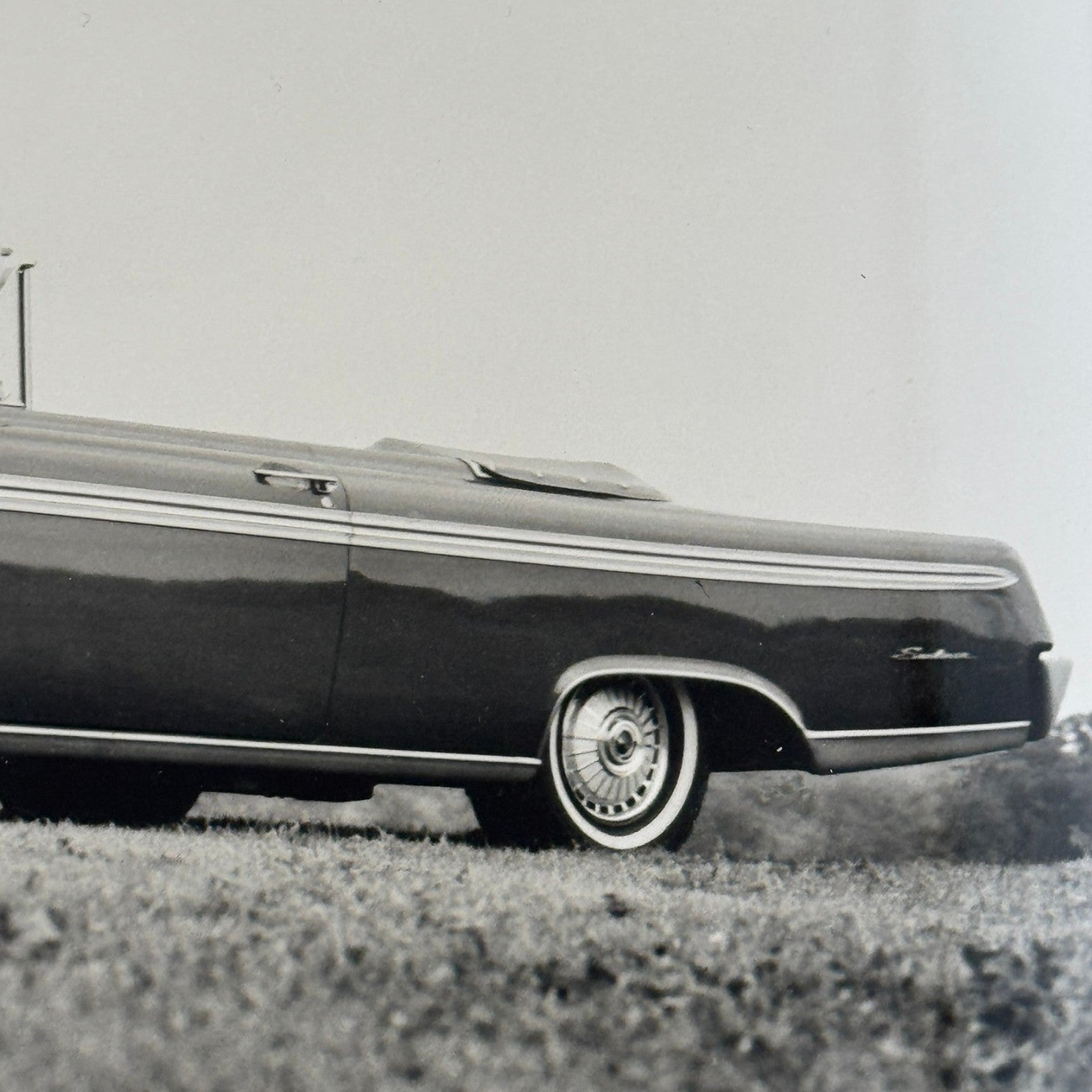 1962 Ford Galaxie 500 Sunliner Convertible Factory Press Photo Photograph Print