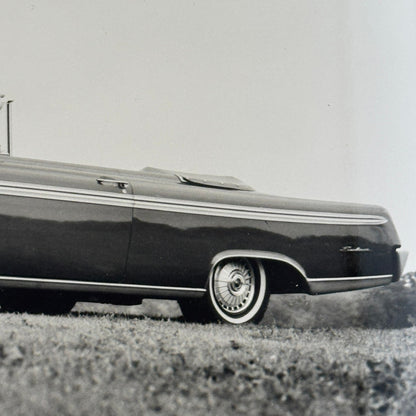 1962 Ford Galaxie 500 Sunliner Convertible Factory Press Photo Photograph Print