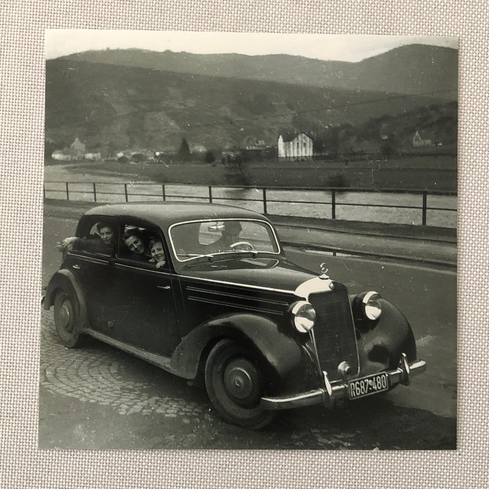 Vintage Mercedes Benz Car Automobile Photo Photograph Lot of 3 - Modern Prints 