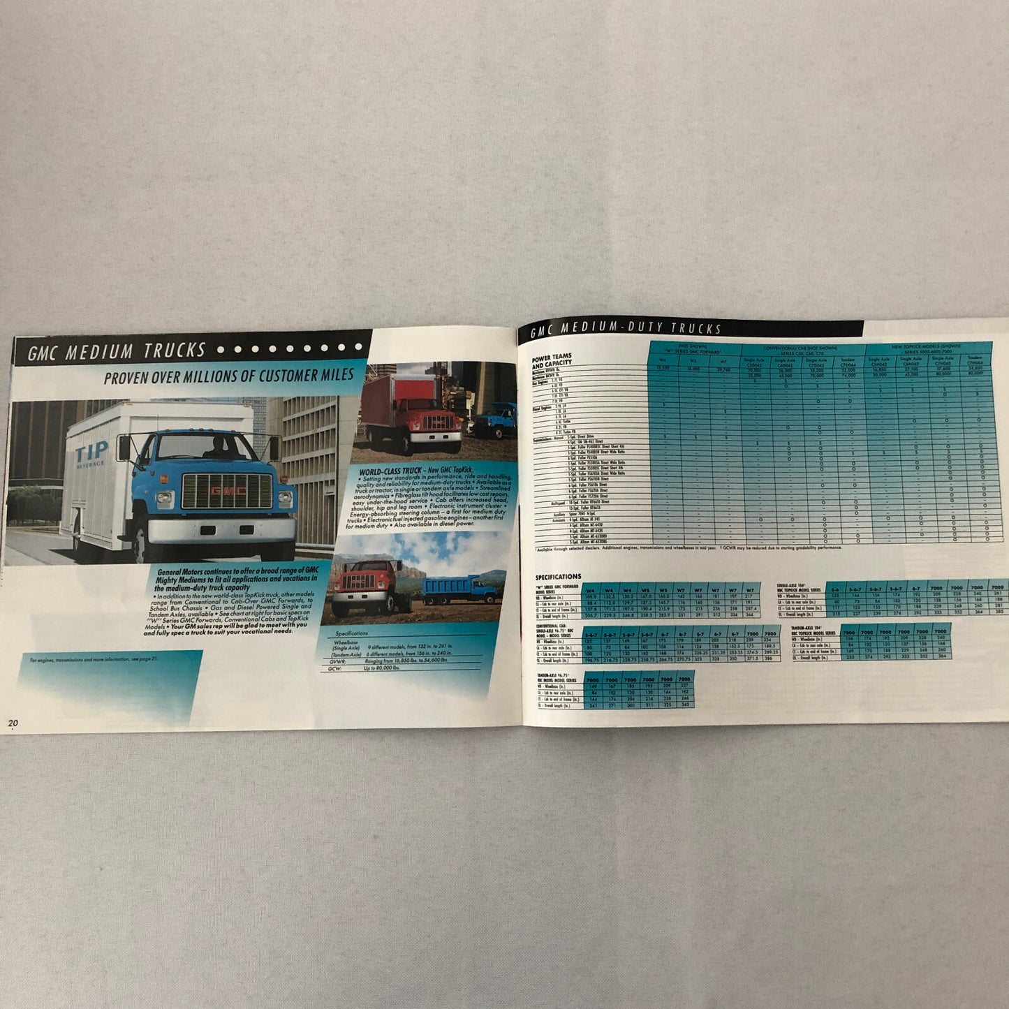 1990 General Motors GM Sales Brochure Catalog Pontiac Chevrolet GMC Cadillac +