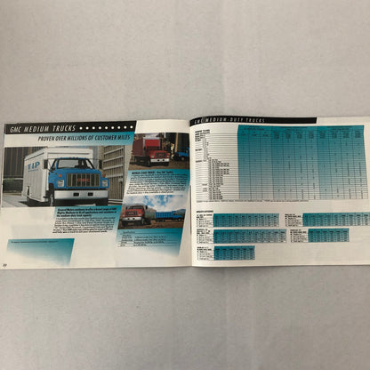 1990 General Motors GM Sales Brochure Catalog Pontiac Chevrolet GMC Cadillac +