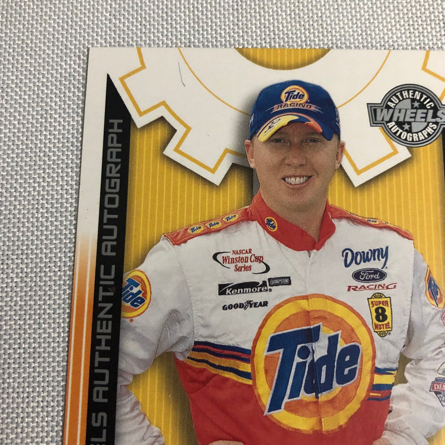 2002 Wheels Authentic Autograph Ricky Craven Signed Signature Auto Card NASCAR