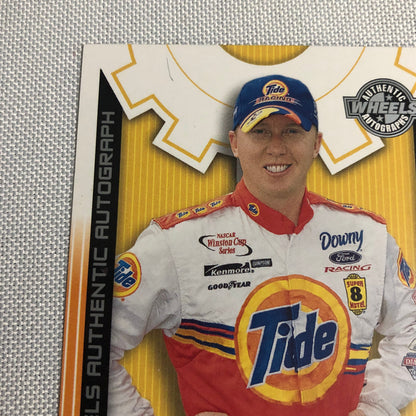 2002 Wheels Authentic Autograph Ricky Craven Signed Signature Auto Card NASCAR