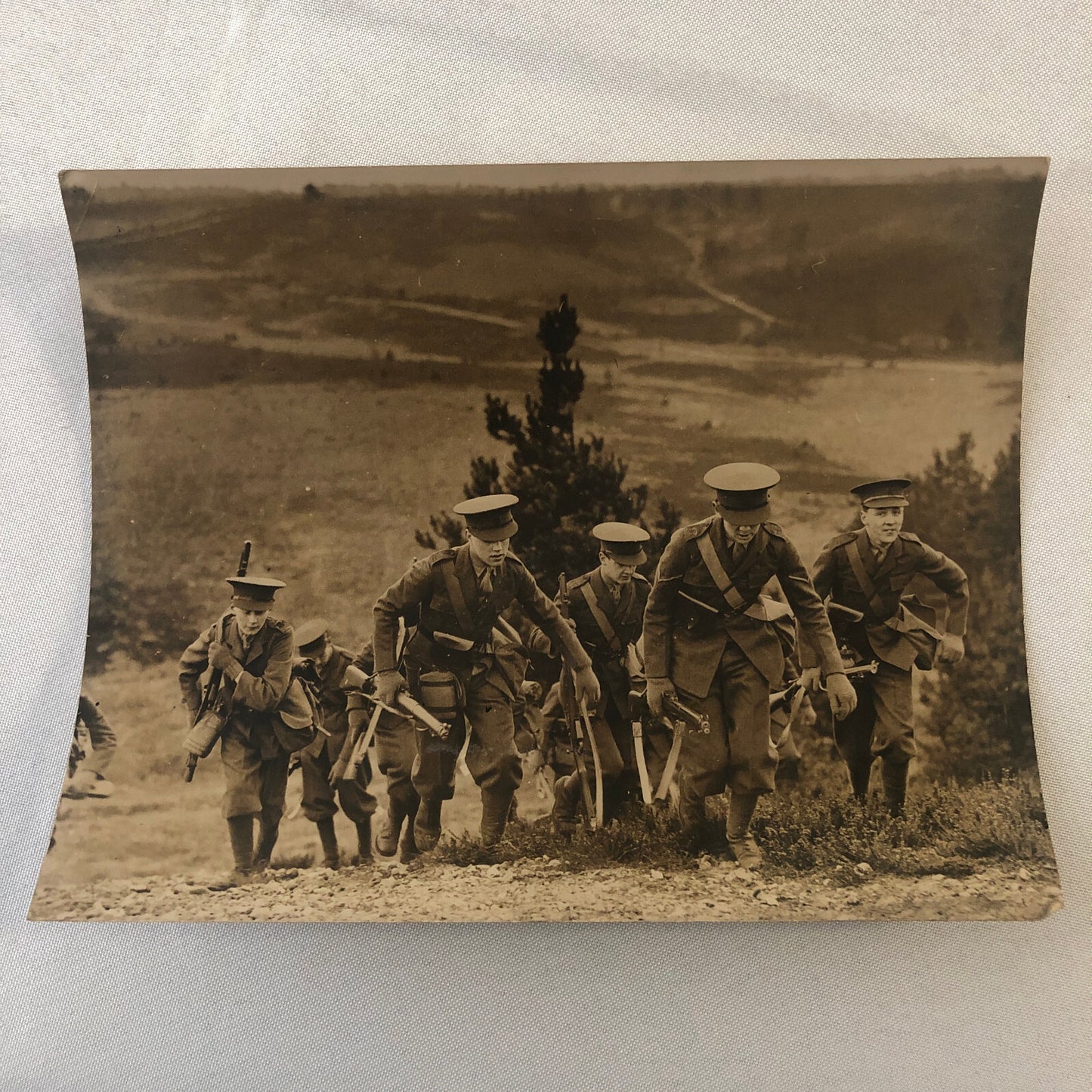 Military Photo Photograph Vintage Harrow School Officer Training UK Vintage