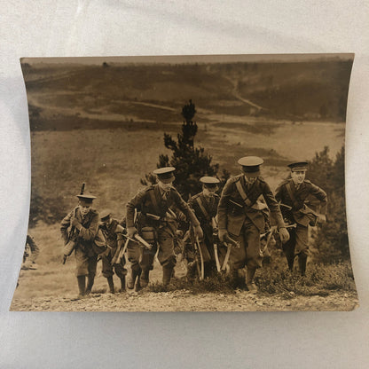 Military Photo Photograph Vintage Harrow School Officer Training UK Vintage