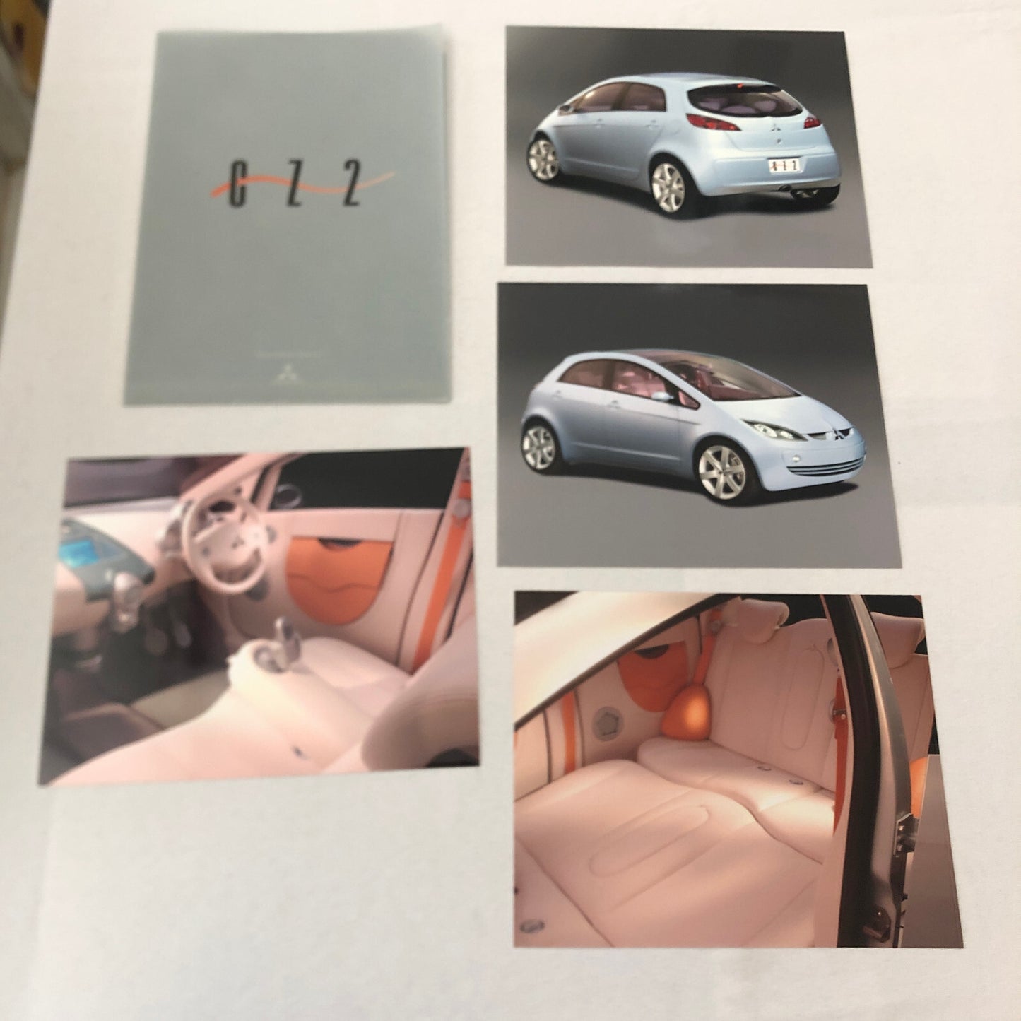 2001 Mitsubishi Concept Car Prototype Press Kit Tokyo Motor Show JDM CZ-3 SUP +