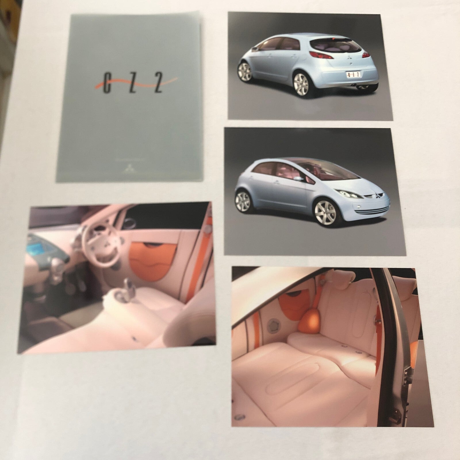 2001 Mitsubishi Concept Car Prototype Press Kit Tokyo Motor Show JDM CZ-3 SUP +