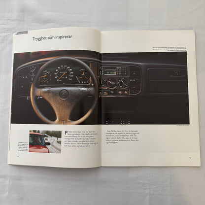 1992 Saab 900 Car Sales Brochure Catalog 900S 900i 900 Turbo Aero SWEDISH