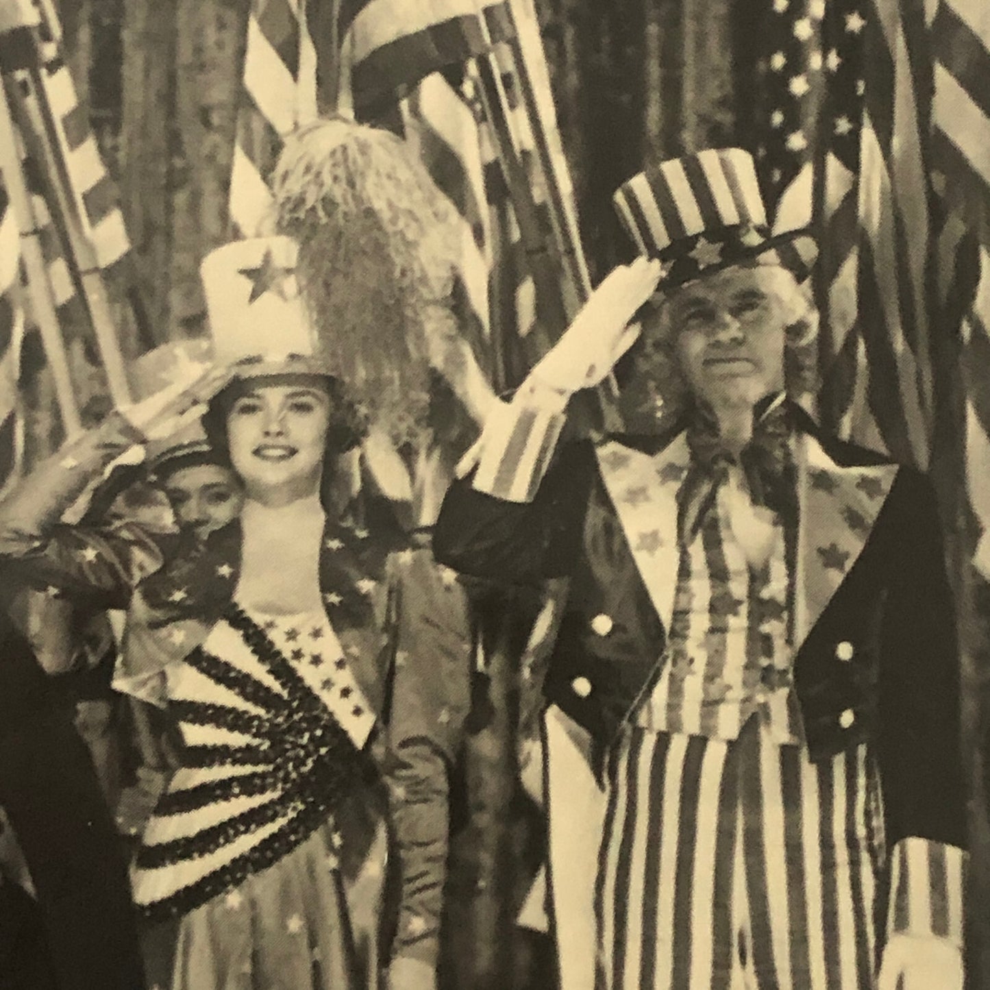James Cagney Yankee Doodle Dandy Movie Film Photo Photograph American Flag