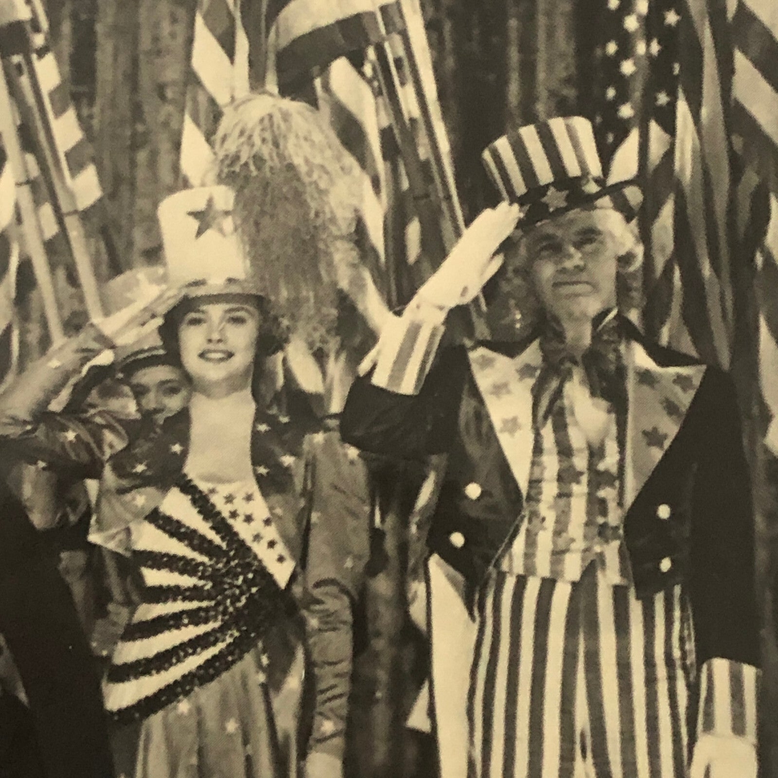James Cagney Yankee Doodle Dandy Movie Film Photo Photograph American Flag