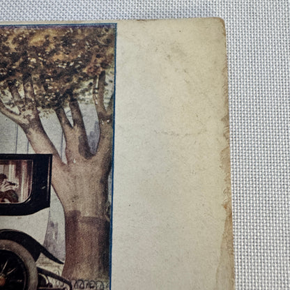 Fabbrica Automobili Torino Vintage Car Automobile Postcard Post Card Italian