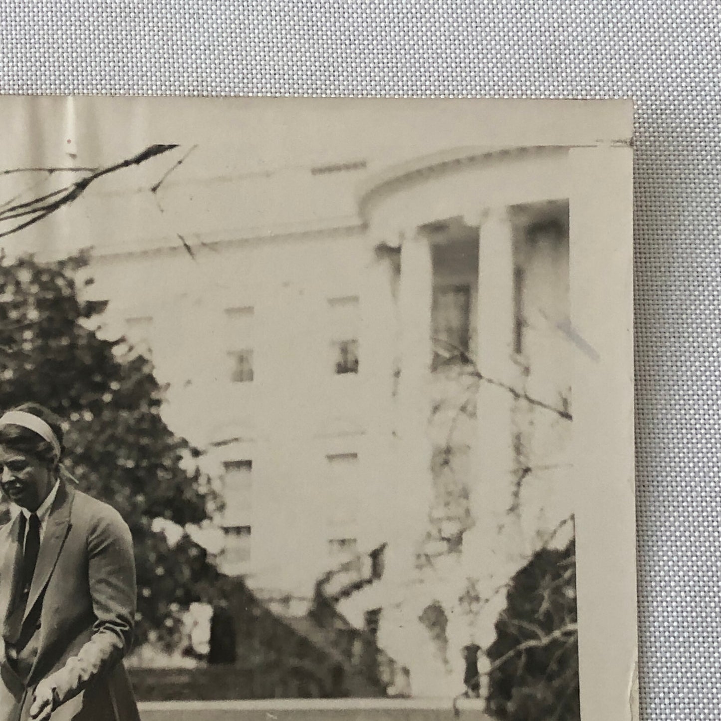 Press Photo Photograph Eleanore Roosevelt Grand Children Whitehouse 1933