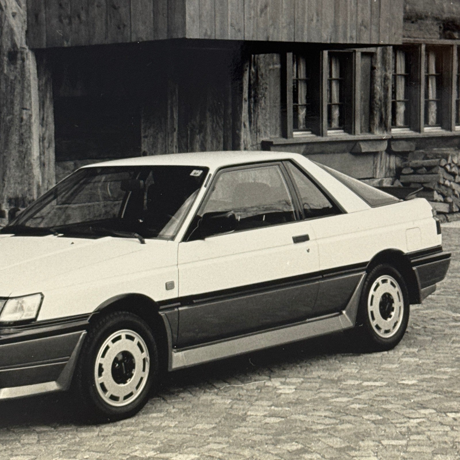 Nissan Sunny GTi 16V Coupe Car Factory Press Photo Photograph Swiss Vintage 1988